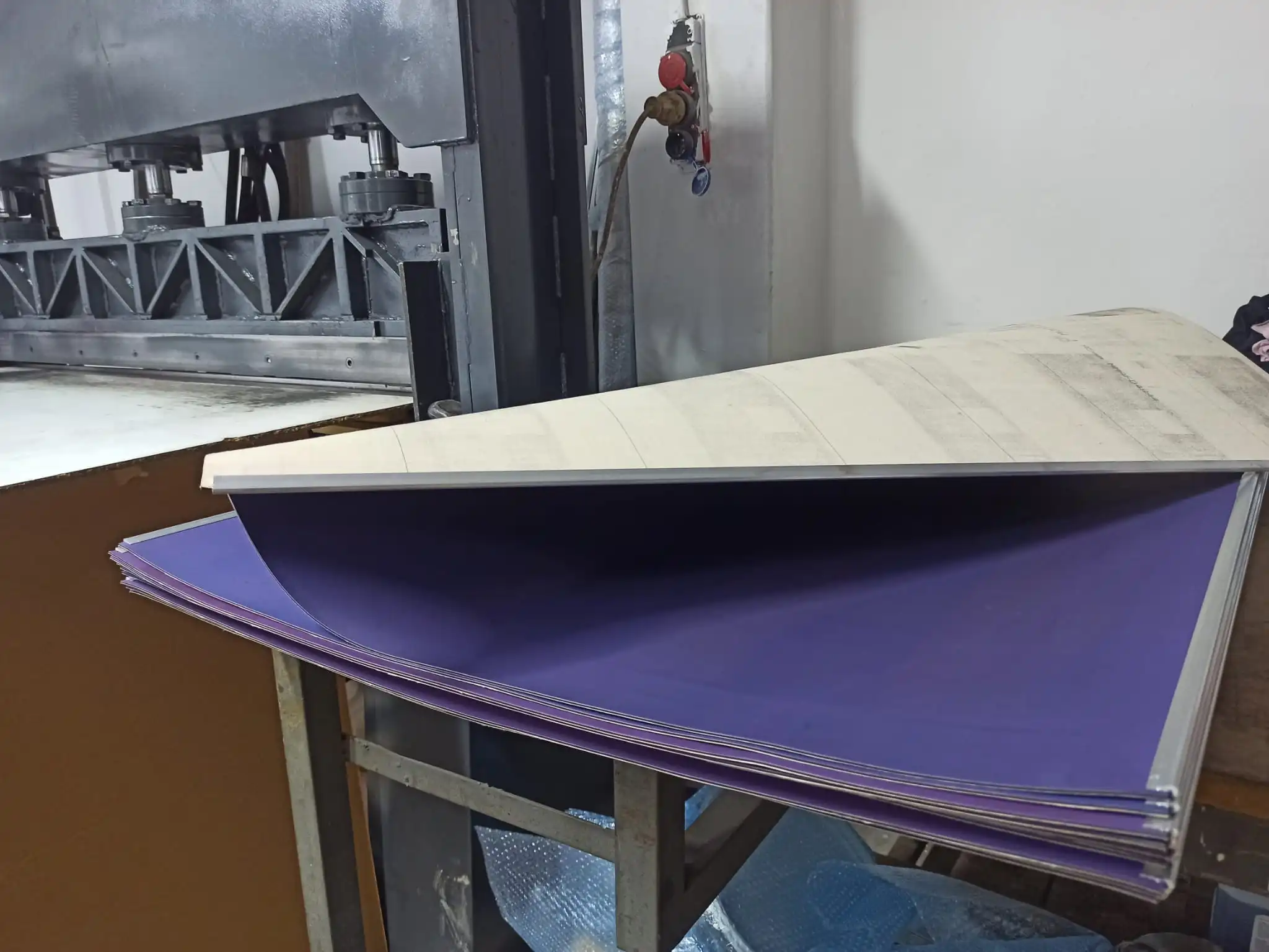 2.El Blanket Kauçuk Temiz Matbaa Lak Baskı Blanketi - Görsel 12