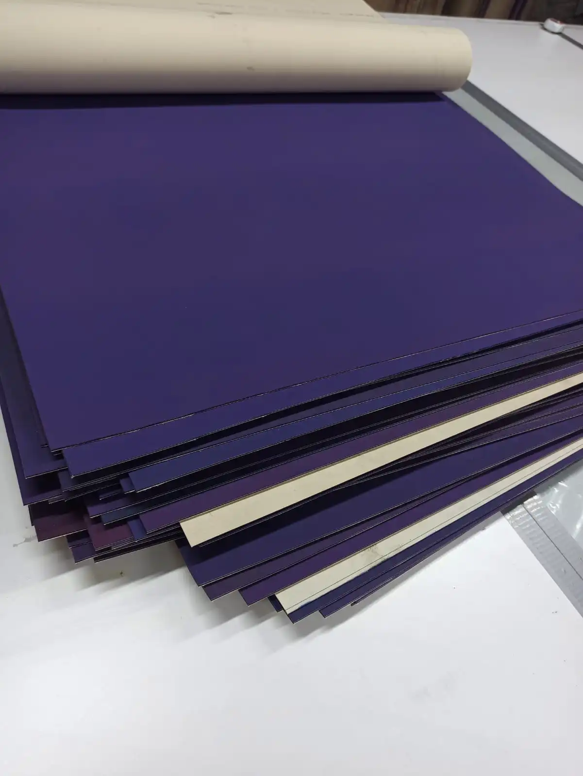 2.El Blanket Kauçuk Temiz Matbaa Lak Baskı Blanketi - Görsel 5